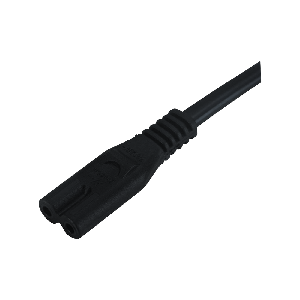 ST2 Americký standardní dvoujádrový konektor C7 s certifikací UL napájecí kabel